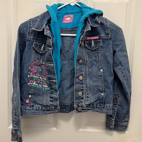 Original Bobby jack jean jacket size 8 in kids - Picture 1 of 6